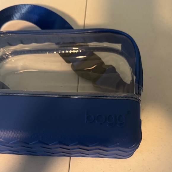 BOGG BAG Royal Blue Clear Fanny Crossbody - Picture 2 of 6